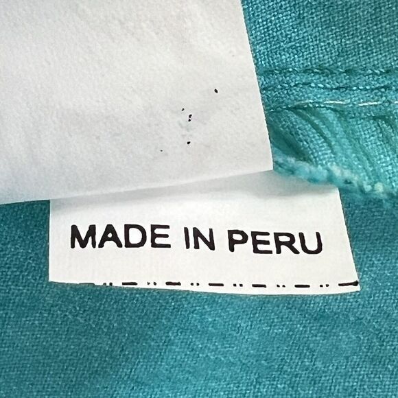 DIVAS JEANS Women's Pants 15 Aqua Blue High Waist Butt Lifter Jeans Made in Peru - Picture 13 of 15